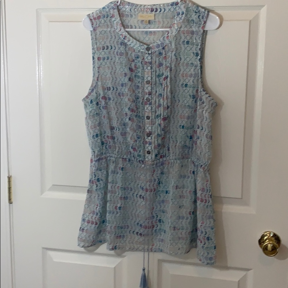 EUC ModCloth Lunar Sleeveless Top